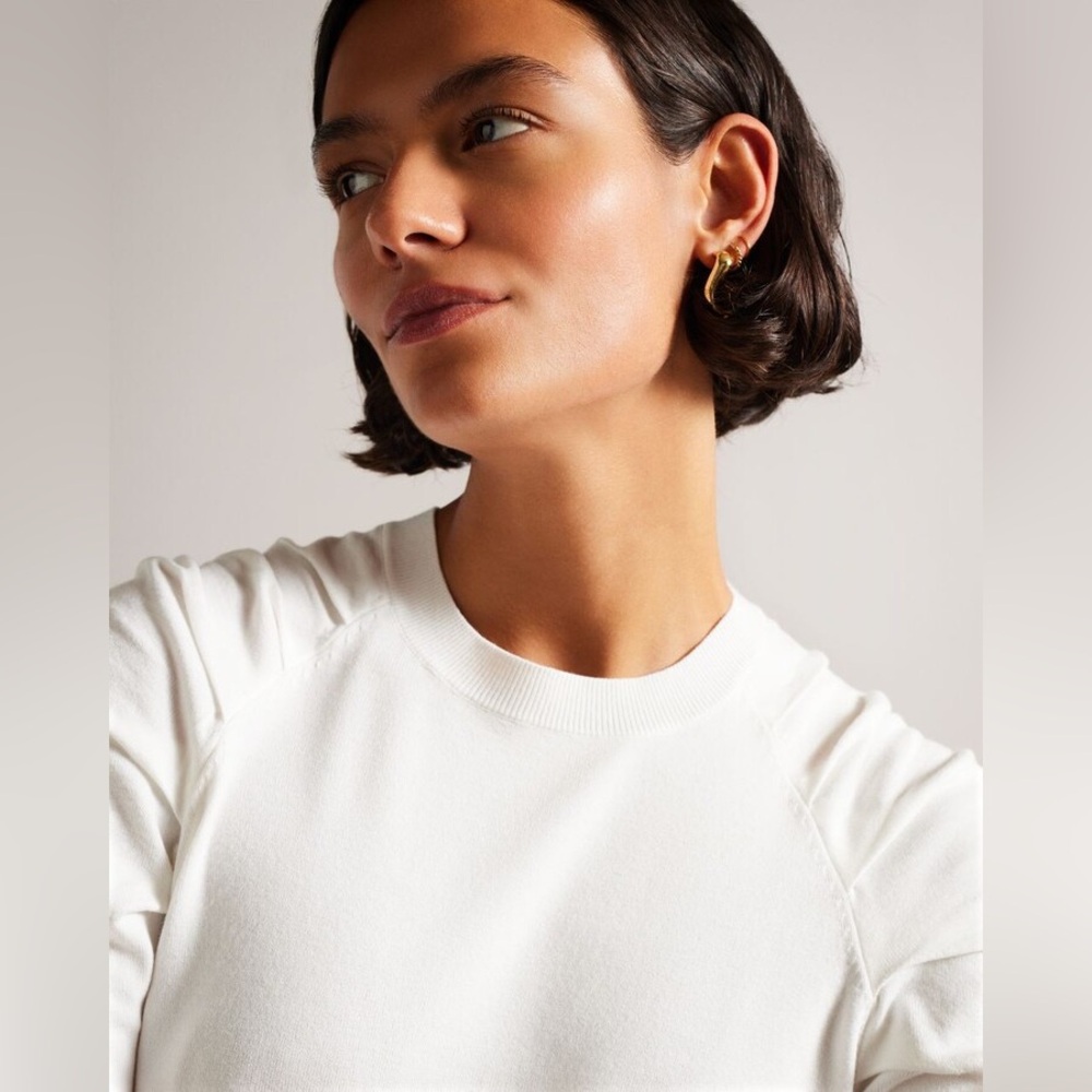 Ted Baker Piyton Pleat Detail Sweater - Picture 2 of 16